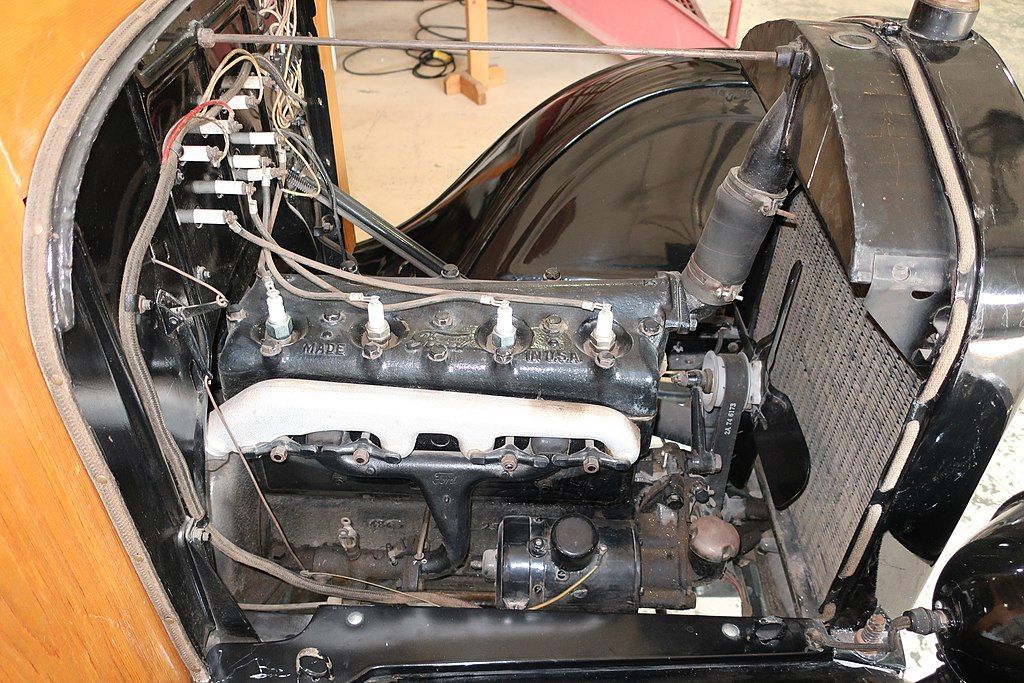 Ford Model truck in Campbell County Rockpile Museum