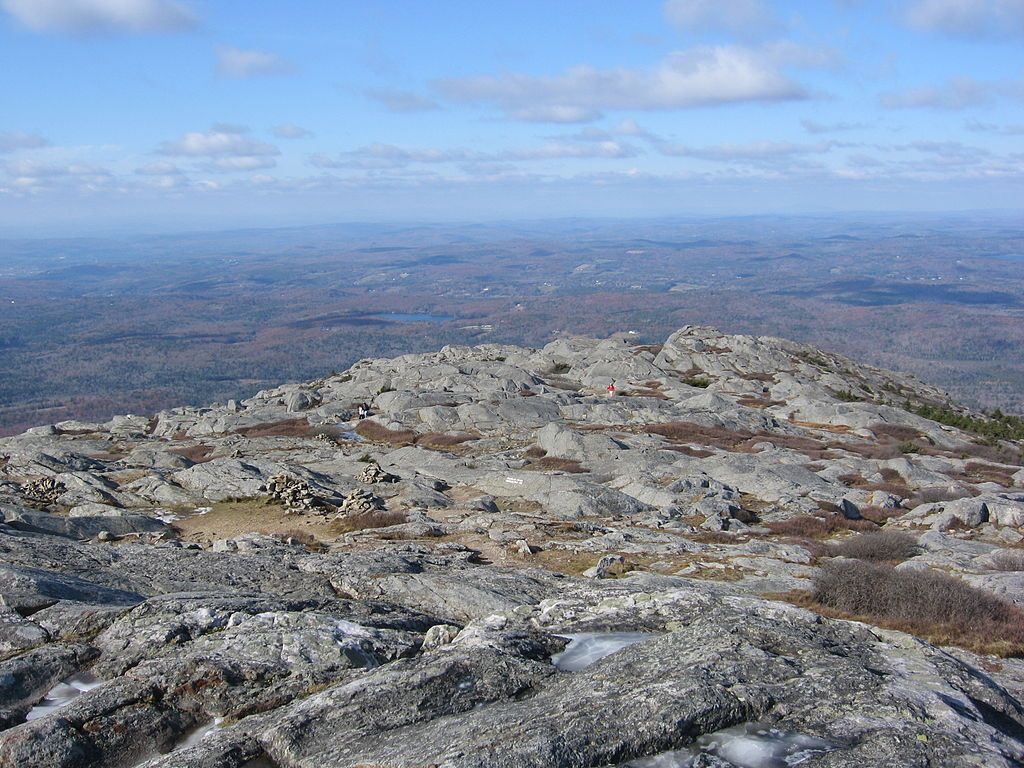 Aerial view of Mount Monadnock