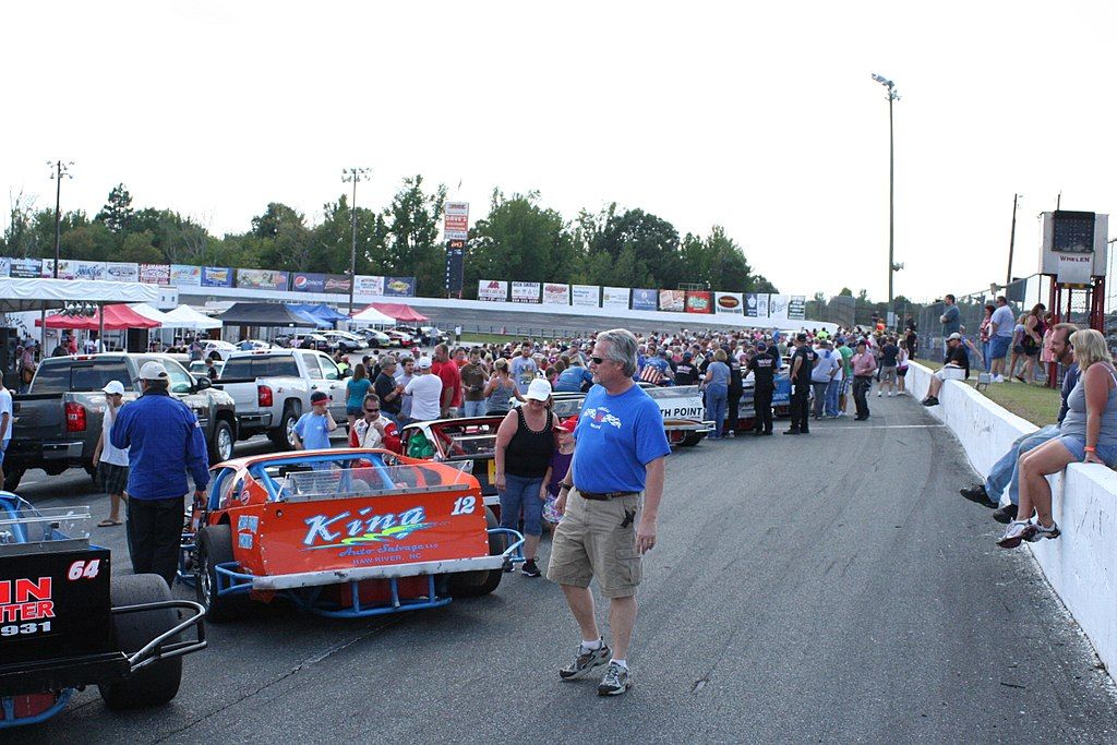 View of Ace Speedway