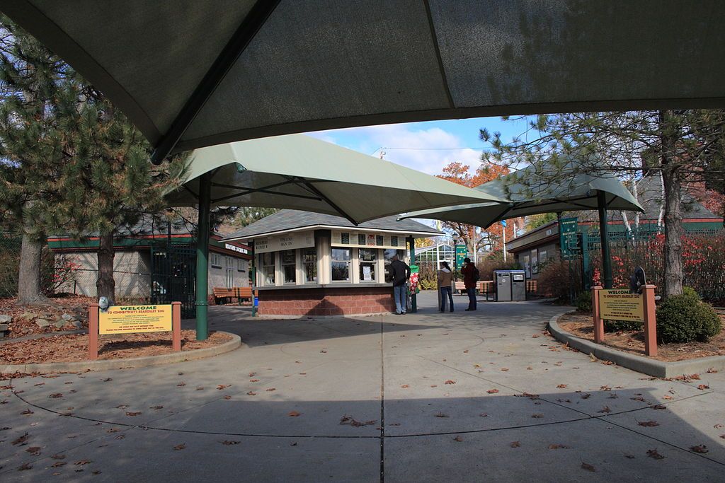 Outside View of Connecticut's Beardsley Zoo