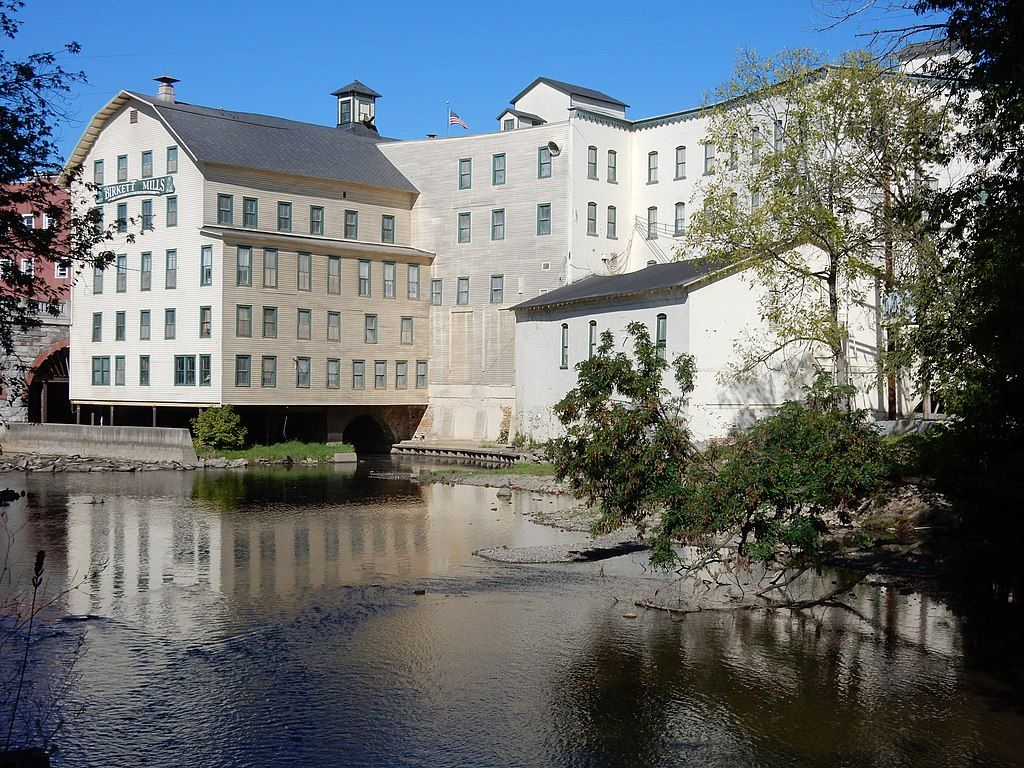 View of Birkett Mills