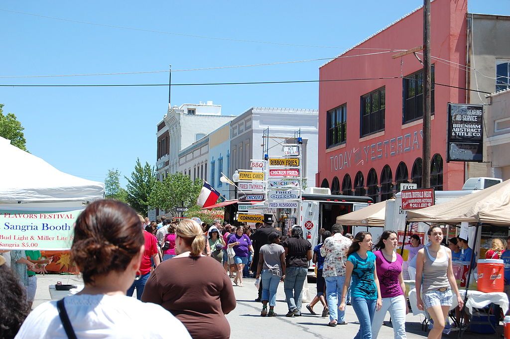 Main Street in Brenham