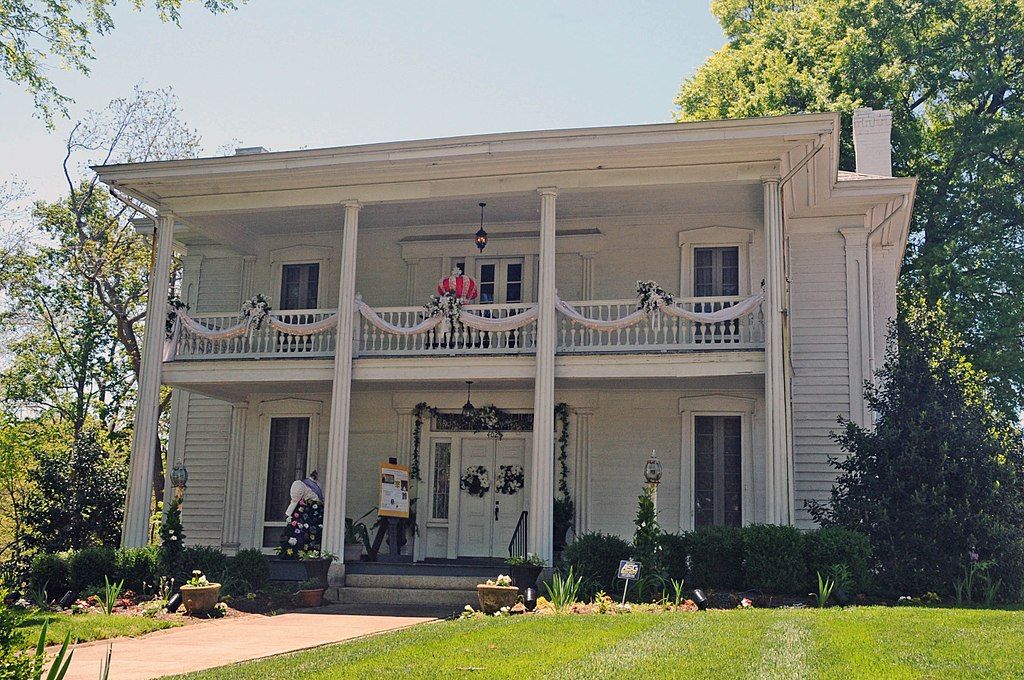 Outside View of Historic Sharpe House