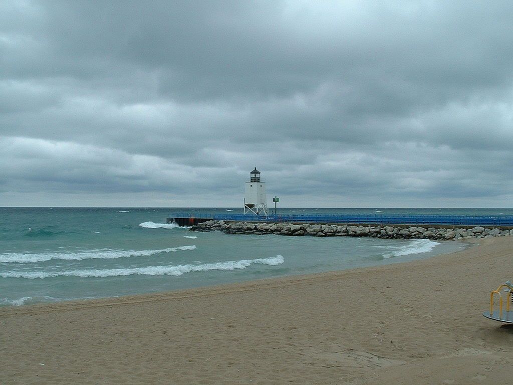 View of Charlevoix South Pier Head