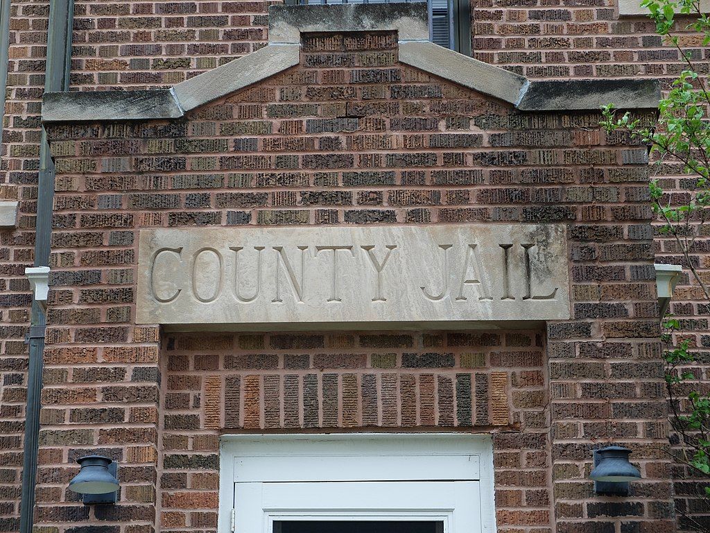 Outside of Crow Wing County Historical Society Museum and Library