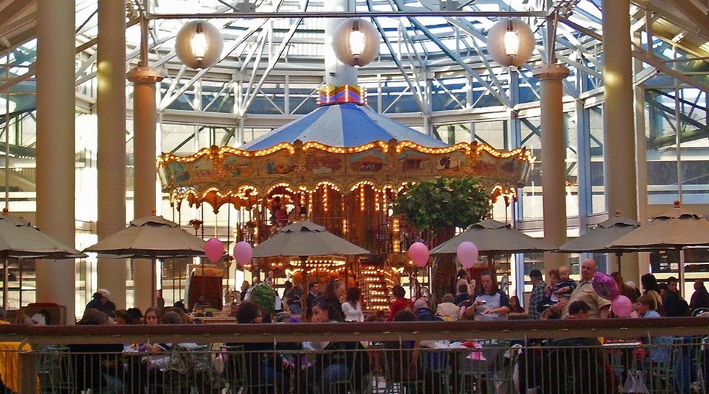 Inside View of Danbury Fair Mall