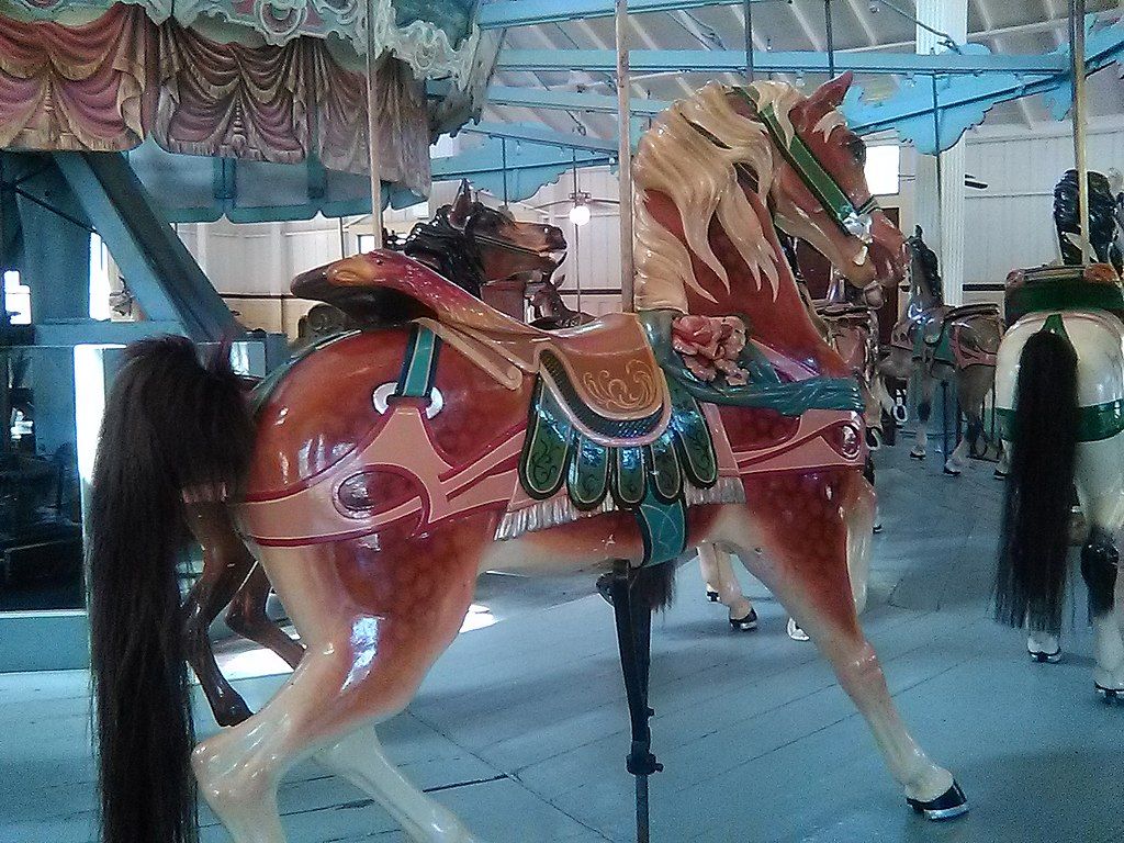 Horses of Dentzel Carousel