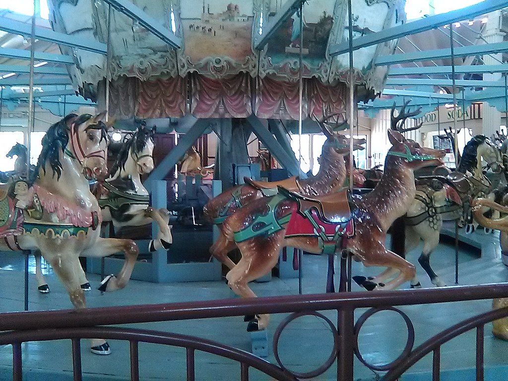 View of Dentzel Carousel