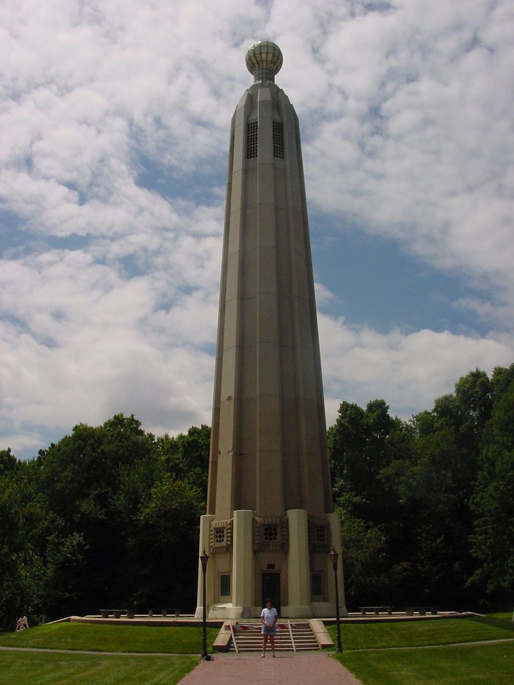 View of Thomas Alva Edison Memorial Tower