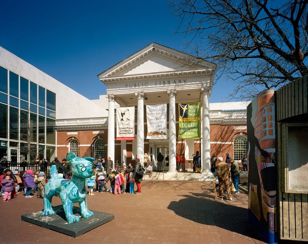 View of  Ferguson Library