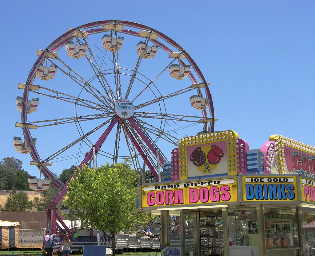 View of El Dorado County Fairgrounds