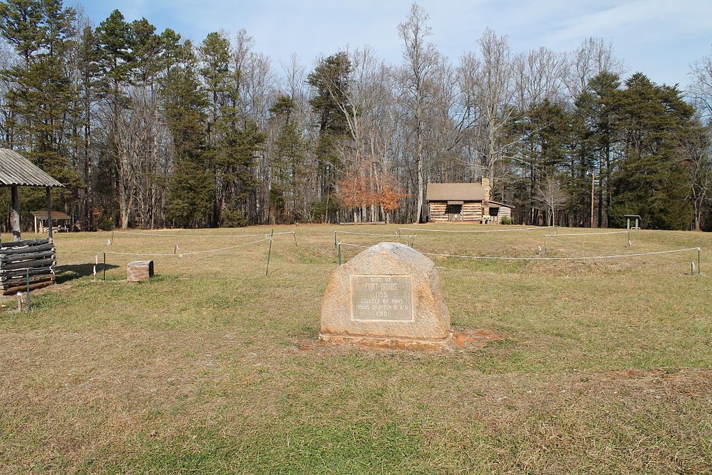 View of Fort Dobbs Historic Site