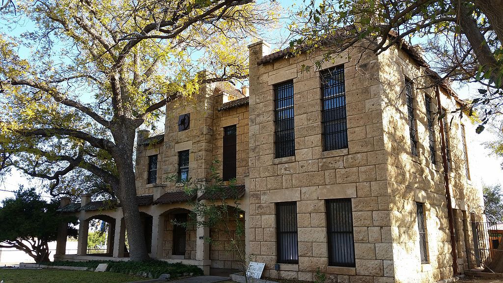Front View of Pecos County Historical Old Jail