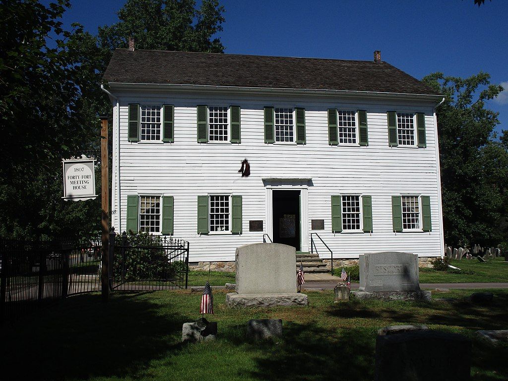 Outside View of Forty Fort Meetinghouse
