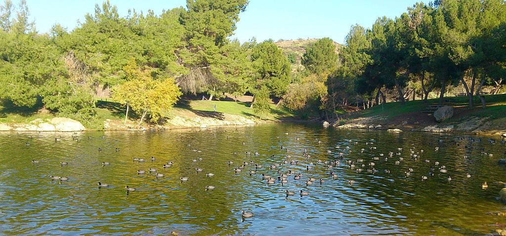 Scenic View of Frank G. Bonelli Regional Park