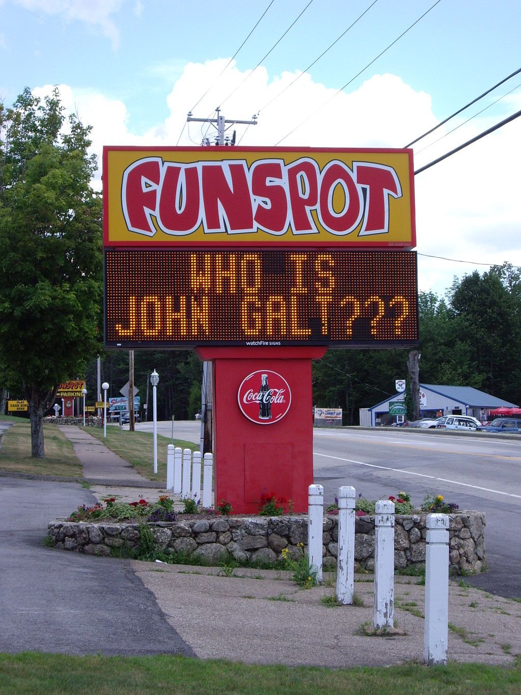 A Sign in Funspot