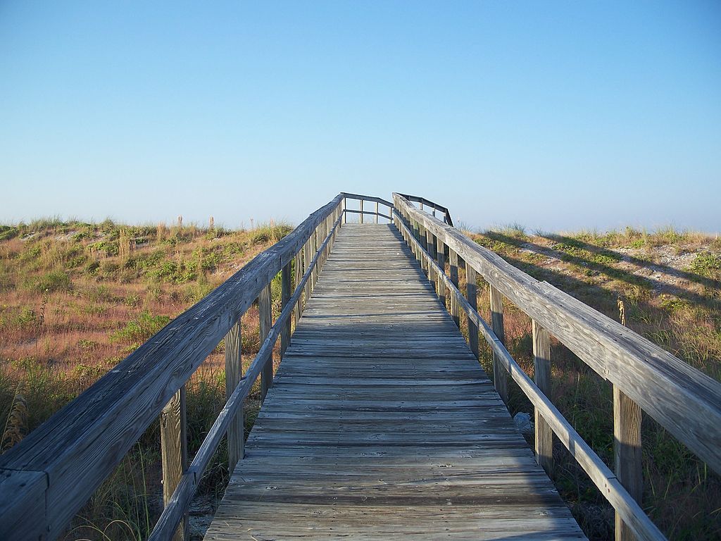 Boardwalk in Gasparilla Island State Park