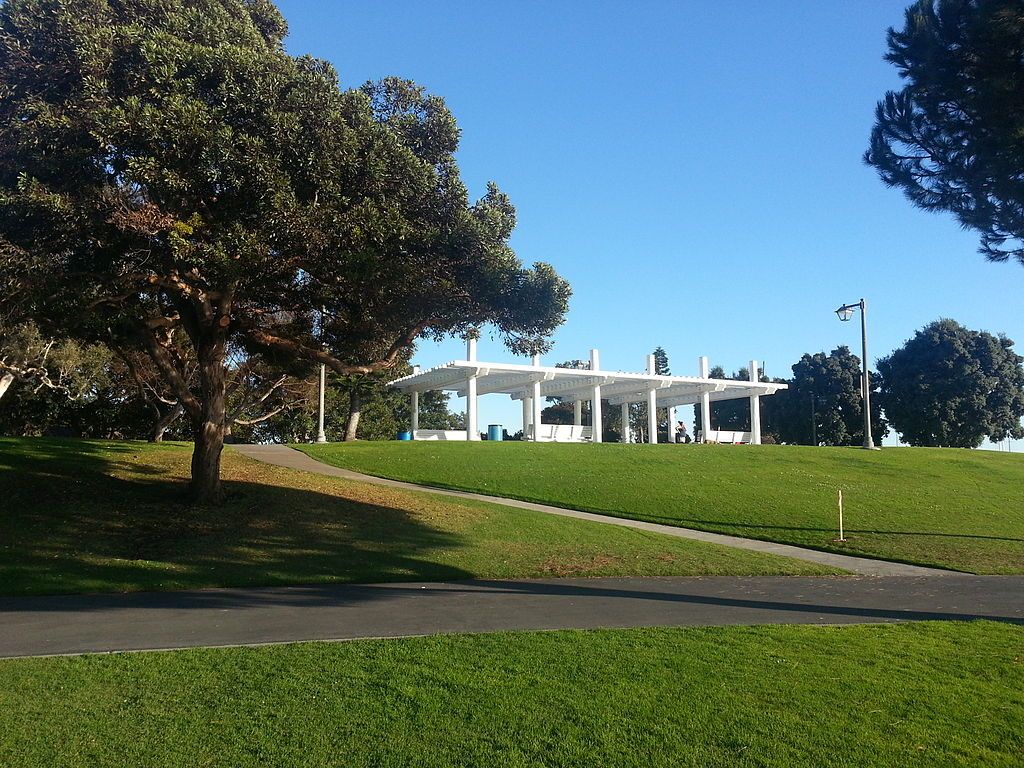 Gazebo in Burton Chace Park