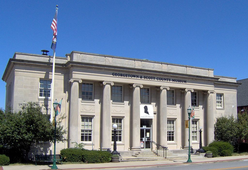 Outside View of Georgetown Scott County Museum
