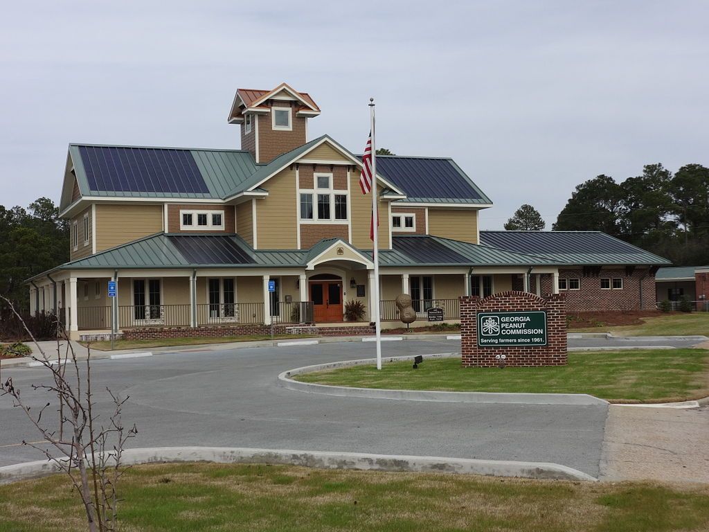 Front View of Georgia Peanut Commission