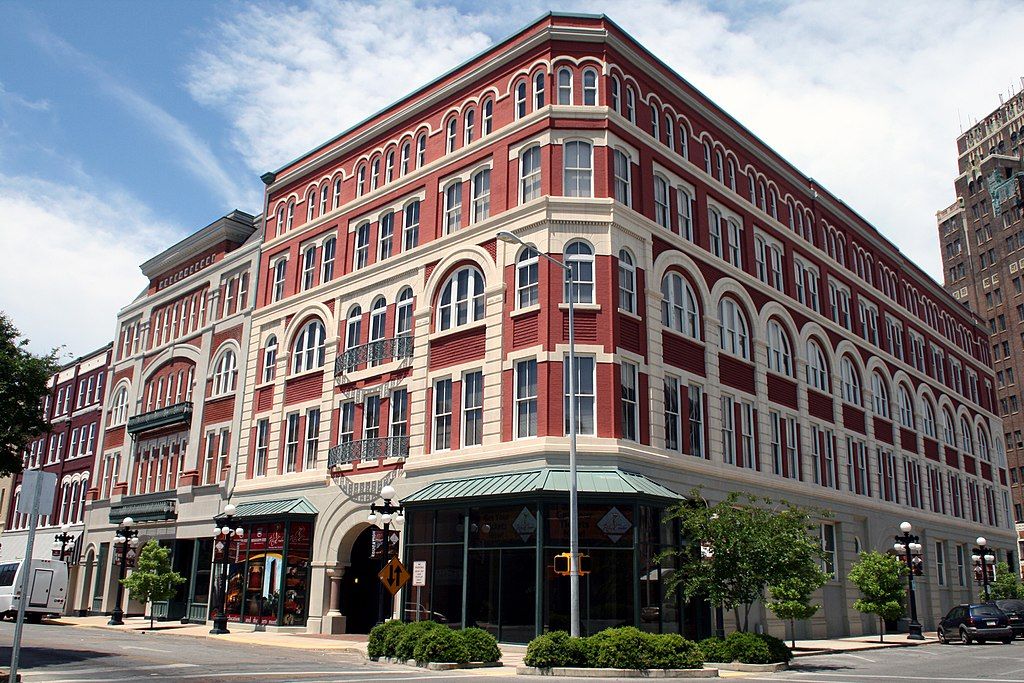 Exterior of Riley Center