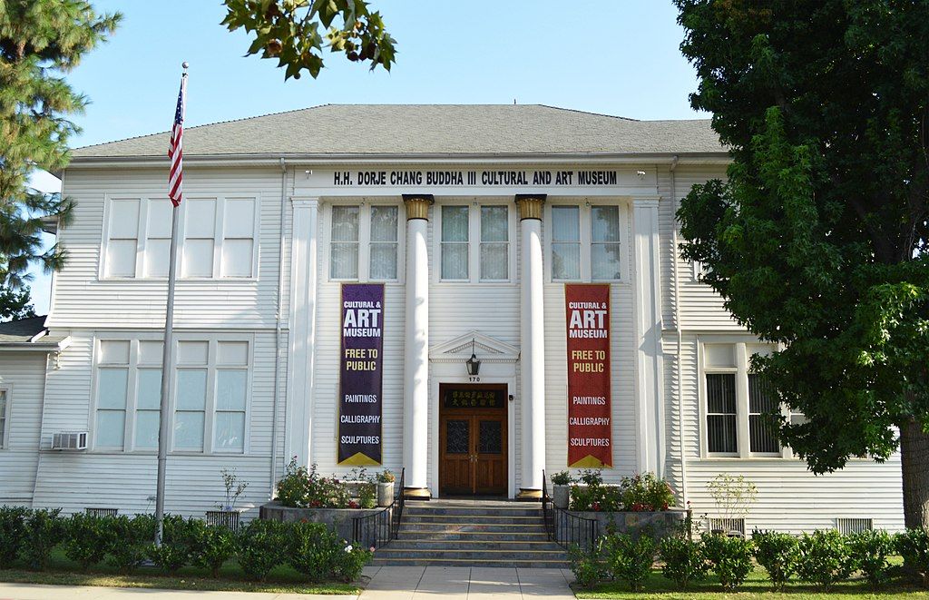 Front View of H.H. Dorje Chang Buddha III Cultural and Art Museum