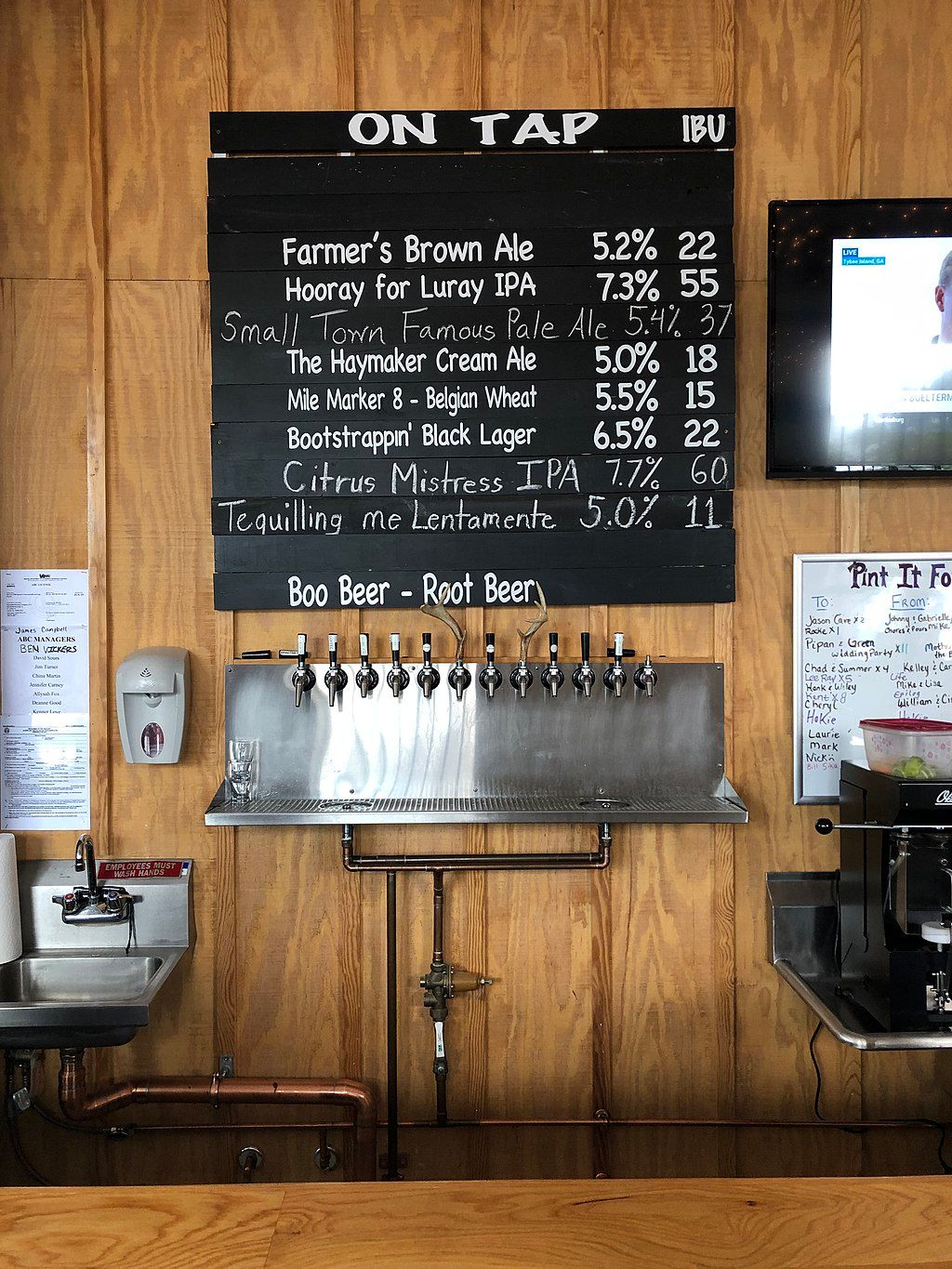 Inside Hawksbill Brewing Co