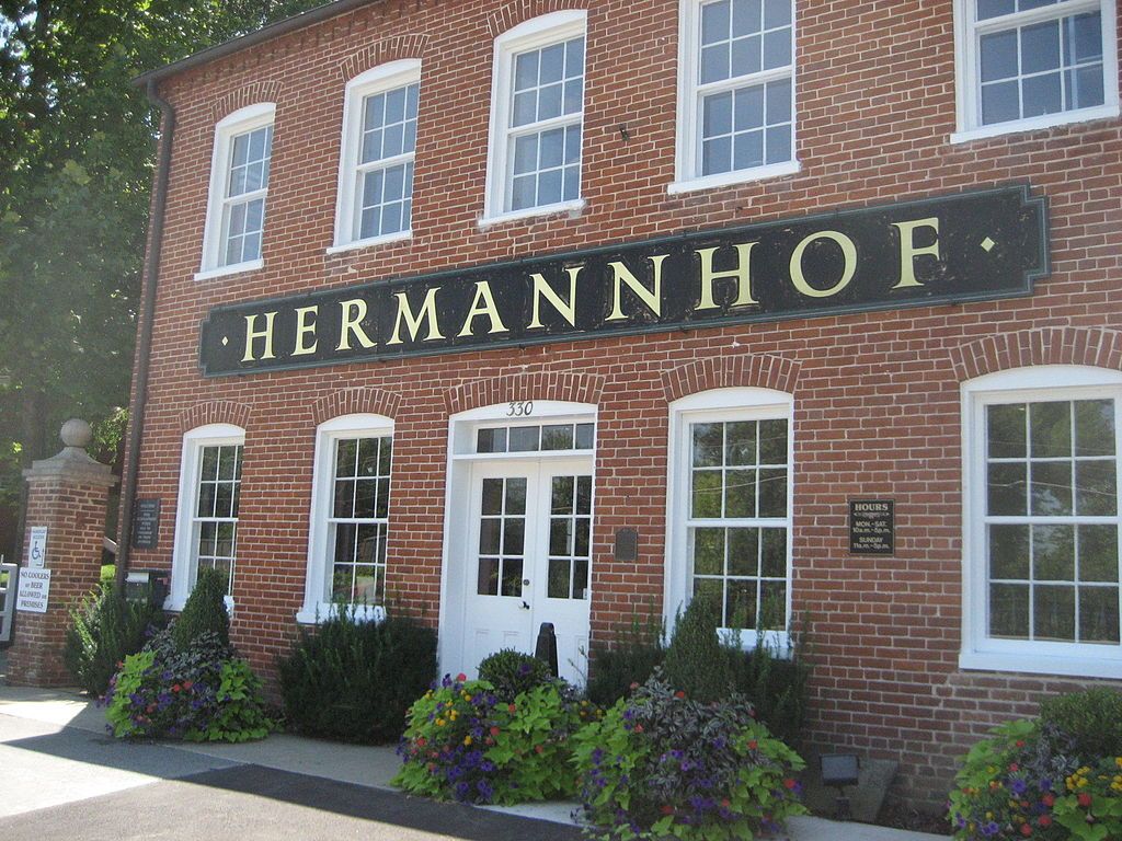 Exterior of Hermannhof Winery