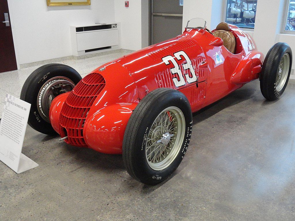 Inside View of Indianapolis Motor Speedway and Hall of Fame Museum