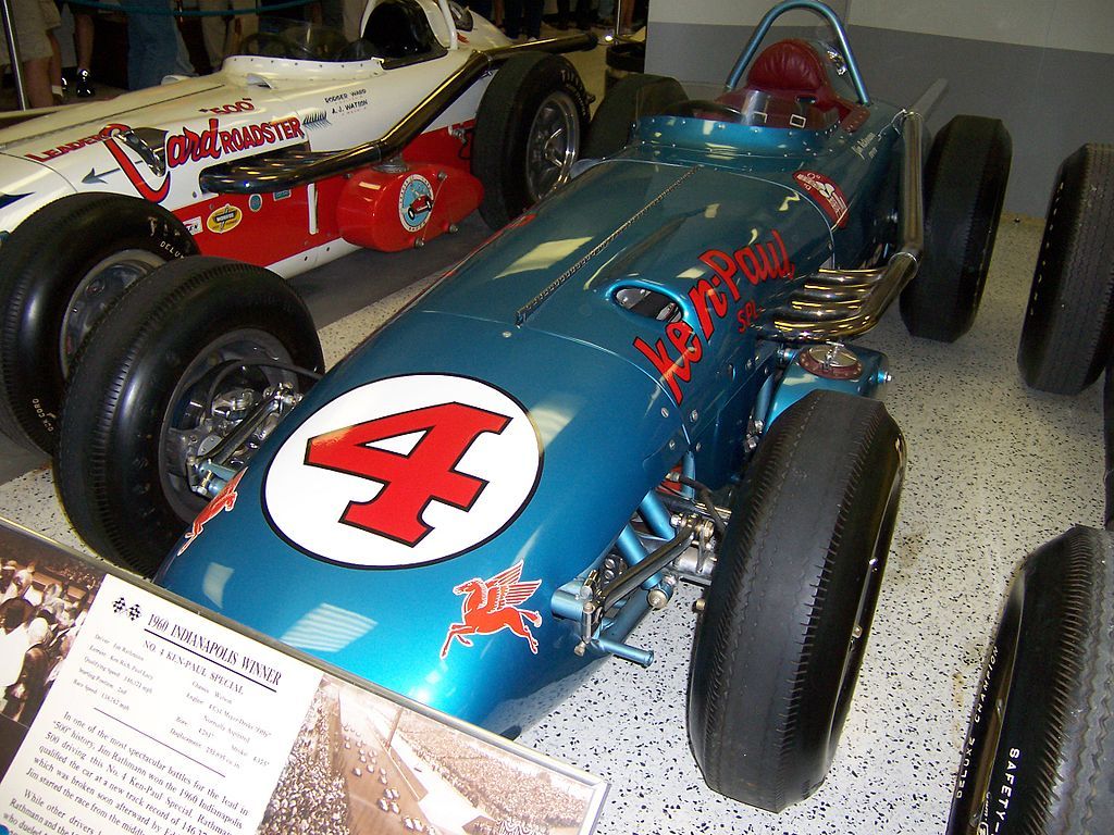 Inside View of Indianapolis Motor Speedway and Hall of Fame Museum