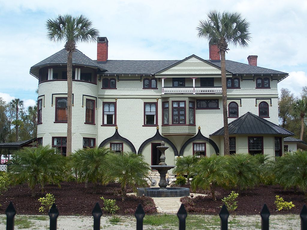 Exterior of Stetson Mansion
