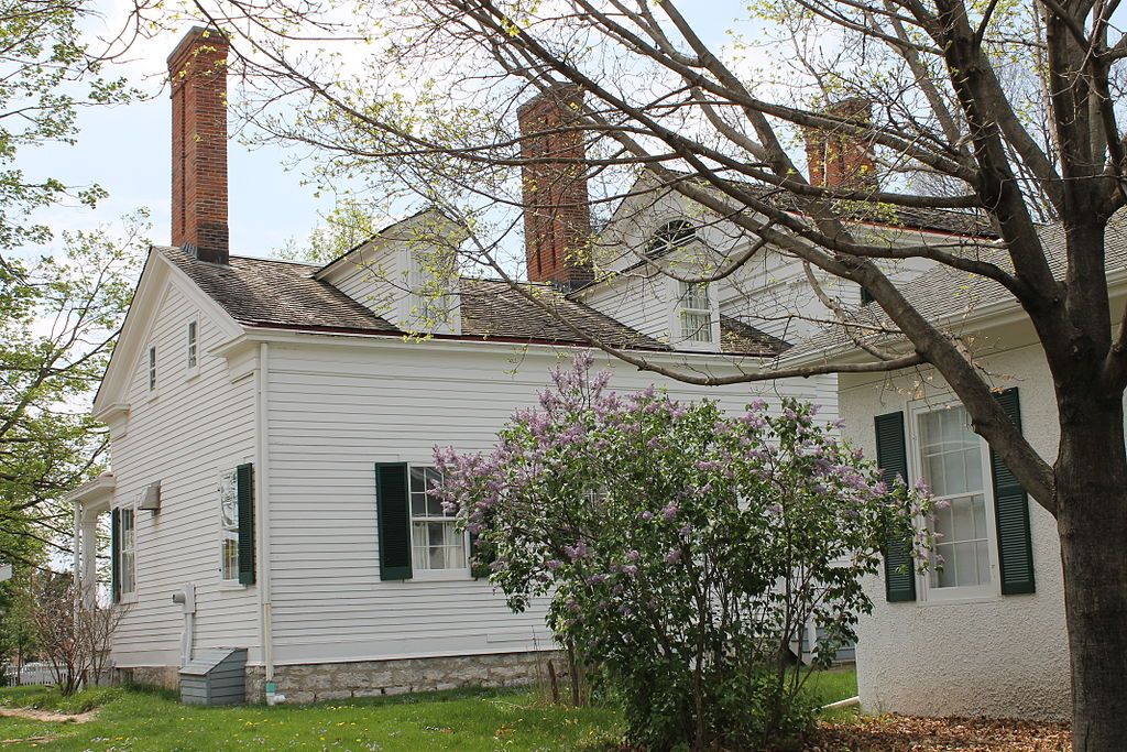 Facade of the John Wood Mansion