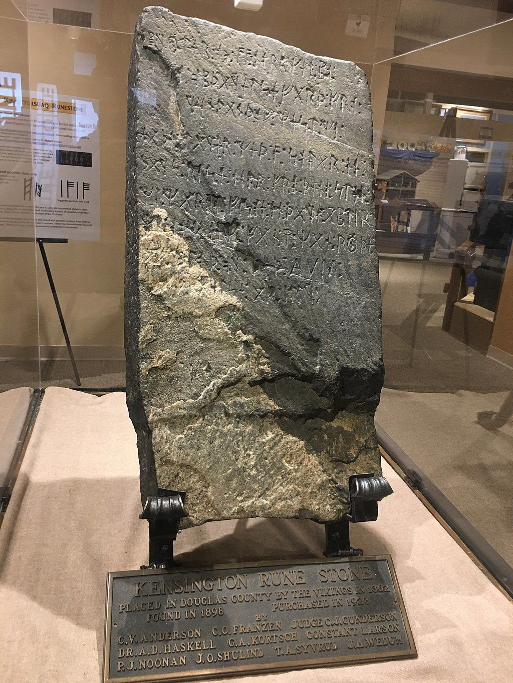 Artifact in Runestone Museum Foundation