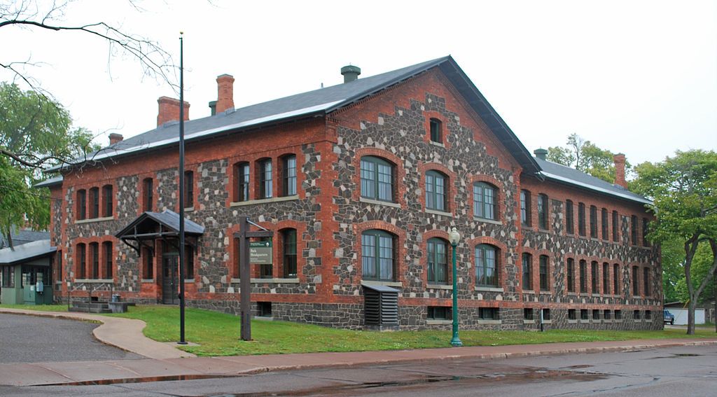 Exterior of Keweenaw National Historical Park Headquarters