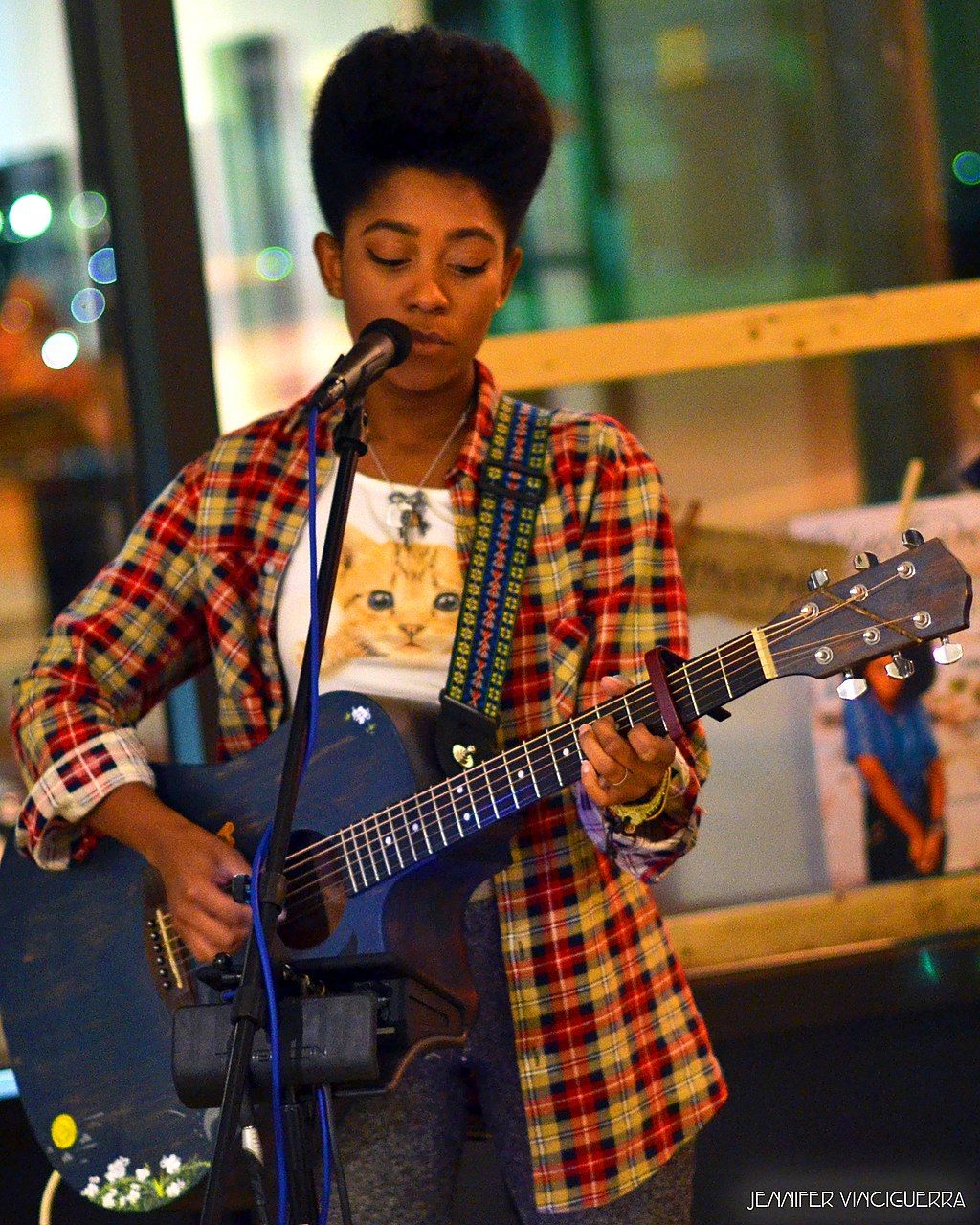 Majesty Rose performing at the Arts Council of Wayne County