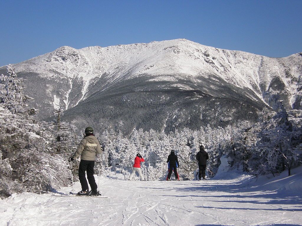 Mt.Layfayette view from Cannon Mountain Ski Resort, Franconia, New Hampshire