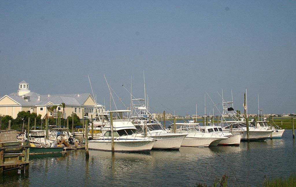 View of Murrells Inlet Fishing Charters