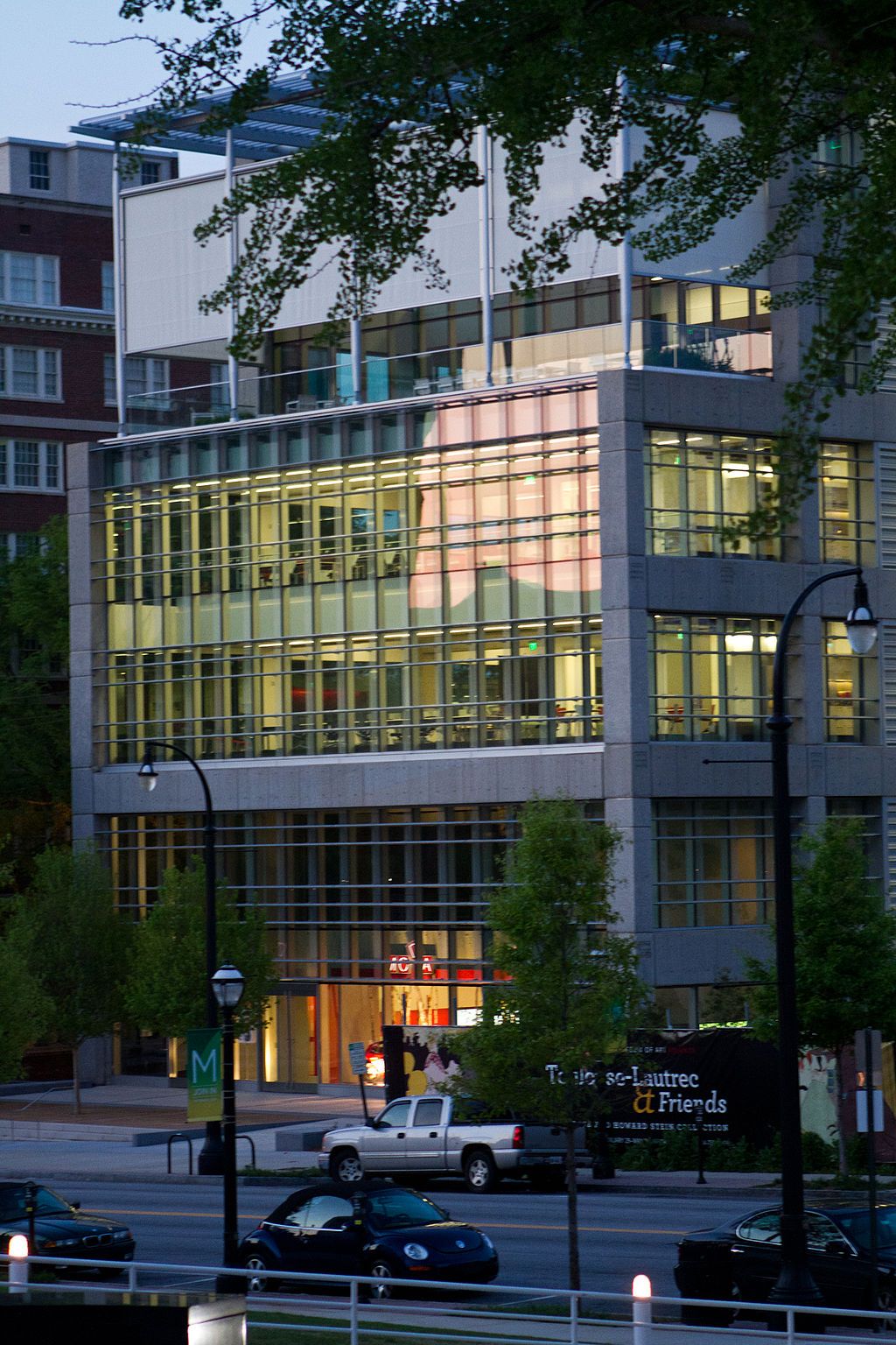 Outside Museum of Design Atlanta