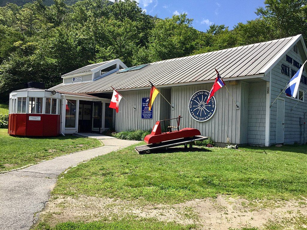 The New England Ski Museum In Franconia Notch State Park, New Hampshire 