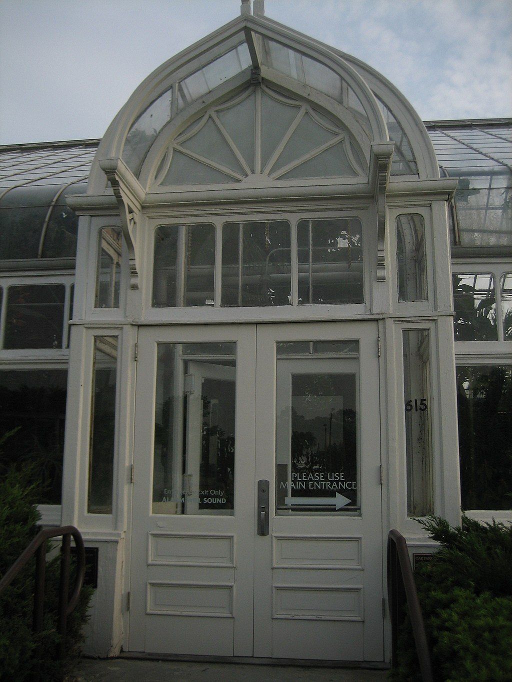 View of Oak Park Conservatory