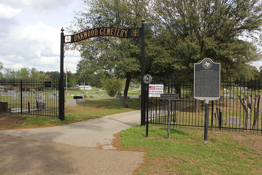 View of Oakwood Cemetery