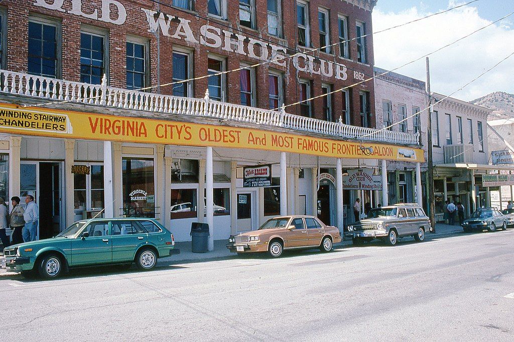 Exterior of Washoe Club Museum & Saloon