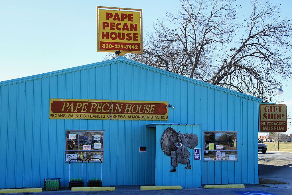 Front View of Pape Pecan House