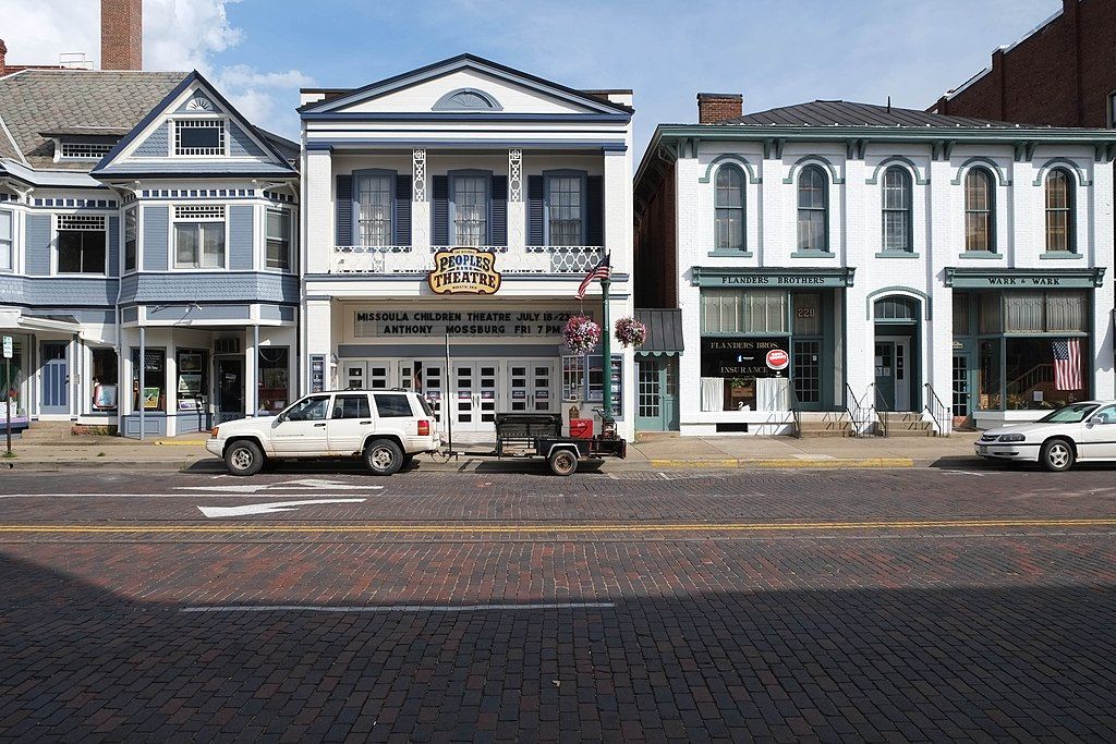 Outside View of Peoples Bank Theater