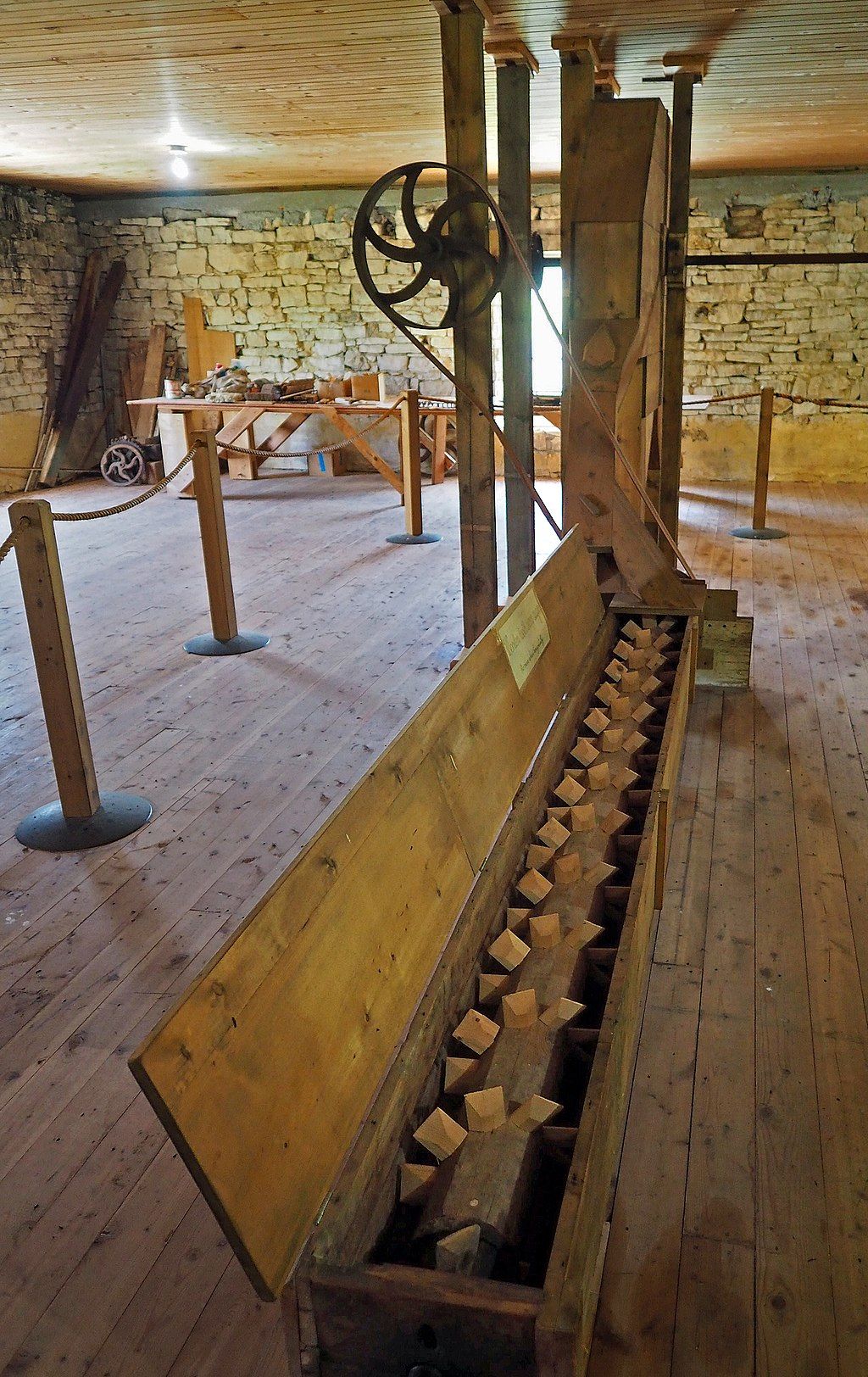 Inside Pickwick Mill