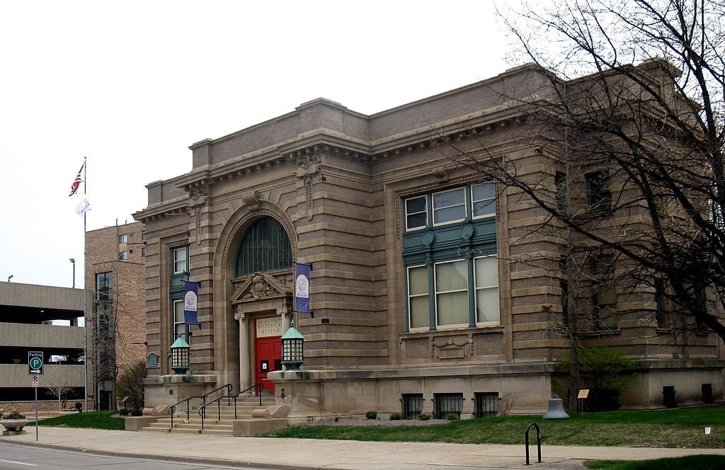 Front View of Racine Heritage Museum