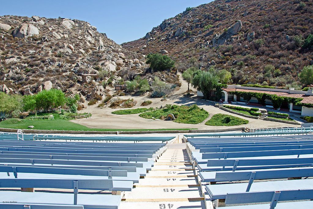 View of Ramona Bowl Amphitheater