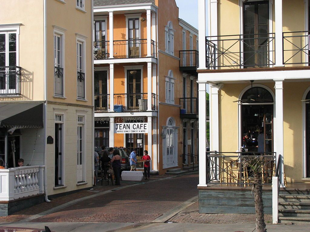 View of Cotton District's Unique Community