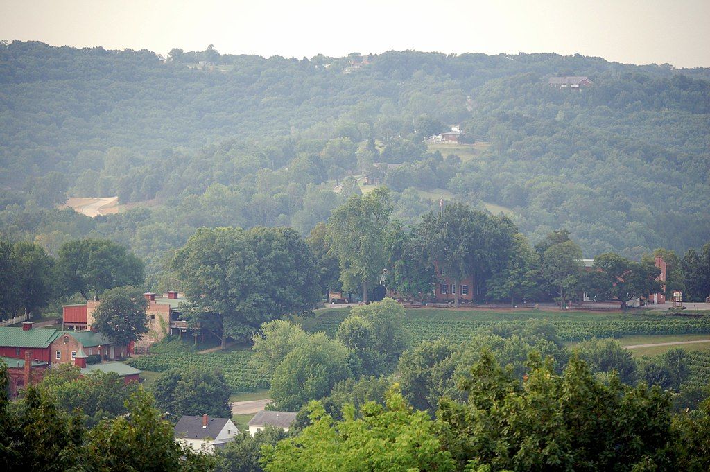 Daytime view of Stone Hill Winery