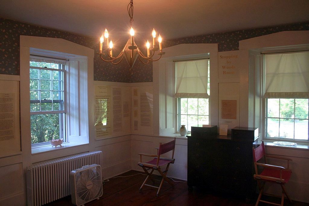 Inside View of Robert Frost Stone House Museum
